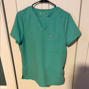 Figs Scrubs Surgical Green Scrub Set